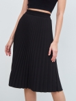 Женская длинная плиссированная юбка миди